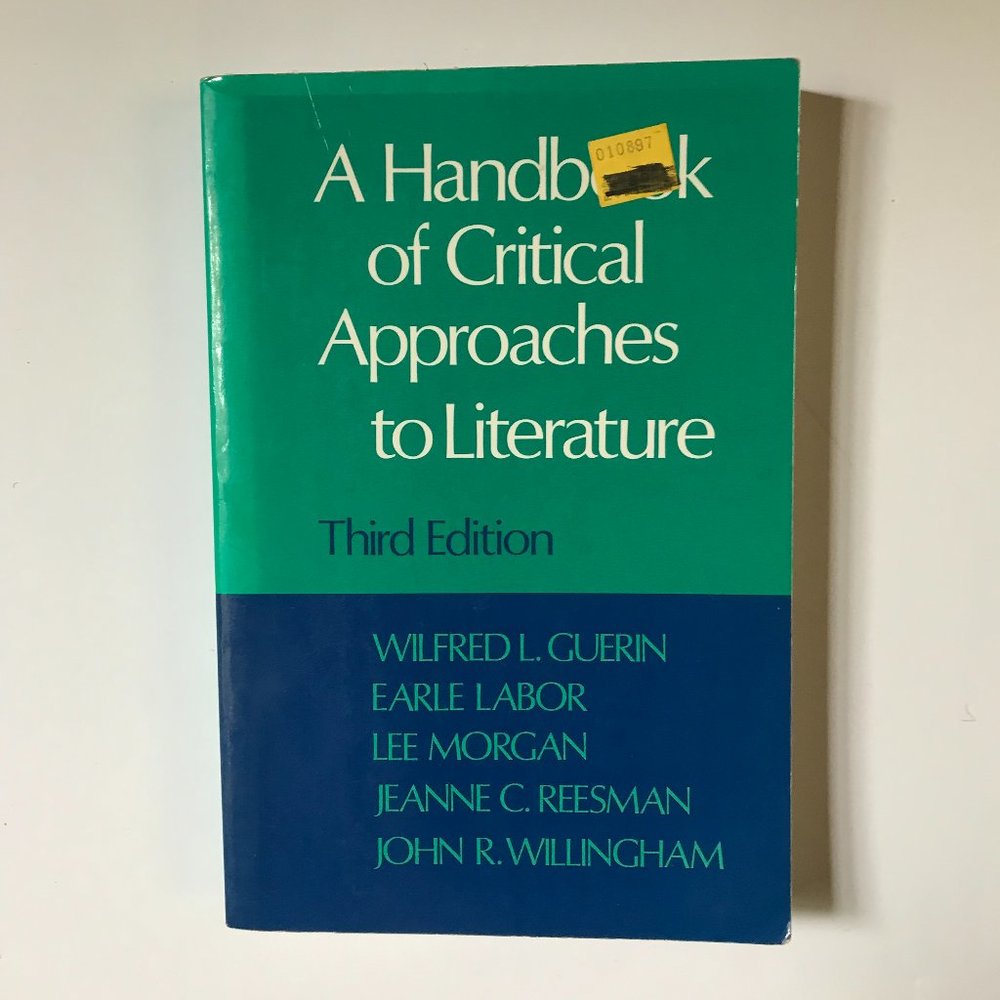 A Handbook of Critical Approaches to Literature, Third Edition